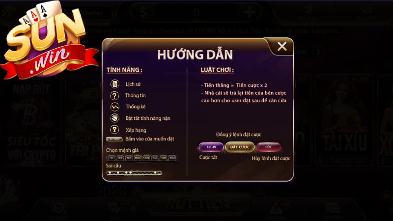 Cách tham gia cược Tài Xỉu tại Sunwin dễ tiếp cận nhất 