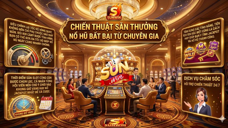 Bí quyết săn nổ hũ Sunwin lúc nào cũng thắng 