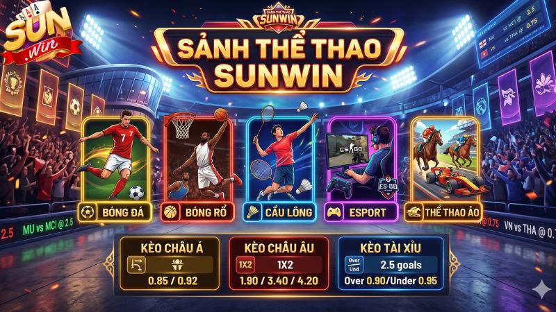 Những thông tin tổng quan về sảnh thể thao Sunwin